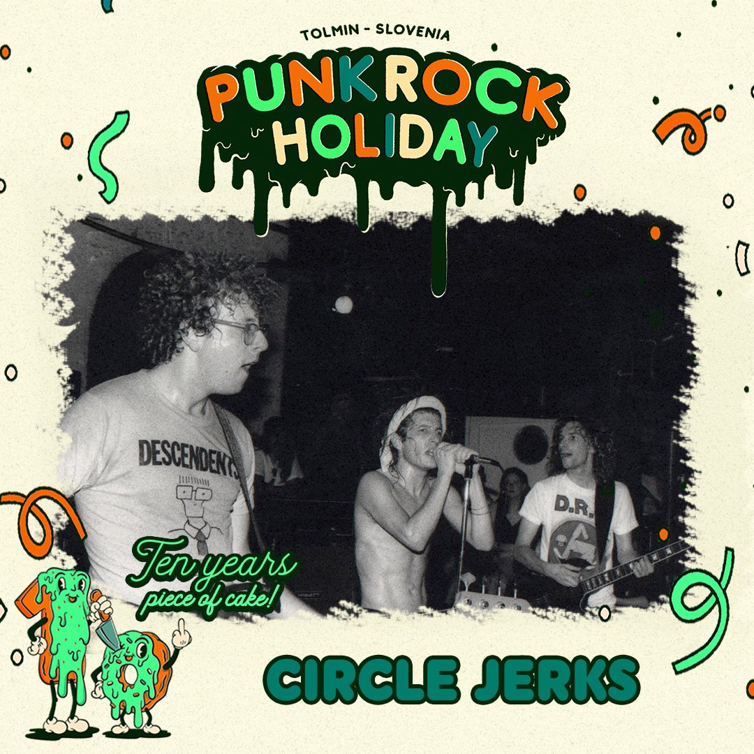 PUNK ROCK HOLIDAY (@punkrockholiday) on Twitter photo It's the <a href="/CircleJerks3/">CircleJerks</a> 🥳
The band is reforming after more than 10 years to celebrate their 40th anniversary with us! 🍾
200 latest bird tickets are available here: bit.ly/PRH2020tickets
or contact one of the beach stage bands ;) It's the <a href="/CircleJerks3/">CircleJerks</a> 🥳
The band is reforming after more than 10 years to celebrate their 40th anniversary with us! 🍾
200 latest bird tickets are available here: bit.ly/PRH2020tickets
or contact one of the beach stage bands ;)