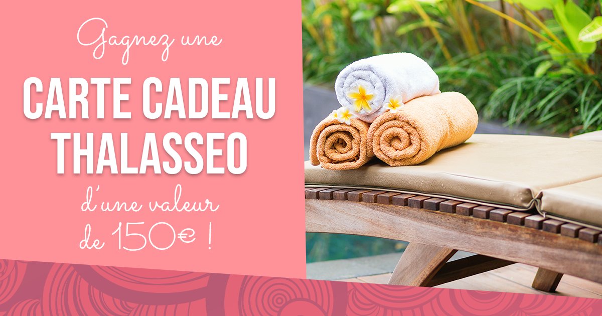 Laf_92250's tweet photo. 🧖🏻‍♂️🧖🏼‍♀️ Optez pour un moment détente pour les fêtes : gagnez votre moment bien-être avec la carte cadeau Thalasseo 🌸 https://t.co/g7p1yOanlK https://t.co/EFiN2aqPrl