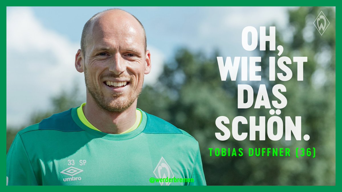 werderfrauen's tweet photo. Eine #WerderU23-Legende feiert Geburtstag: Alles Gute, Tobias #Duffner! https://t.co/i54wstsTct