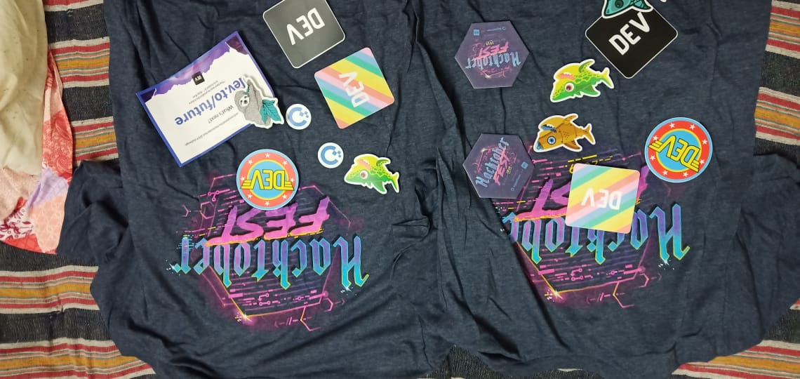 #hacktoberfest2019 finally received 🤟
