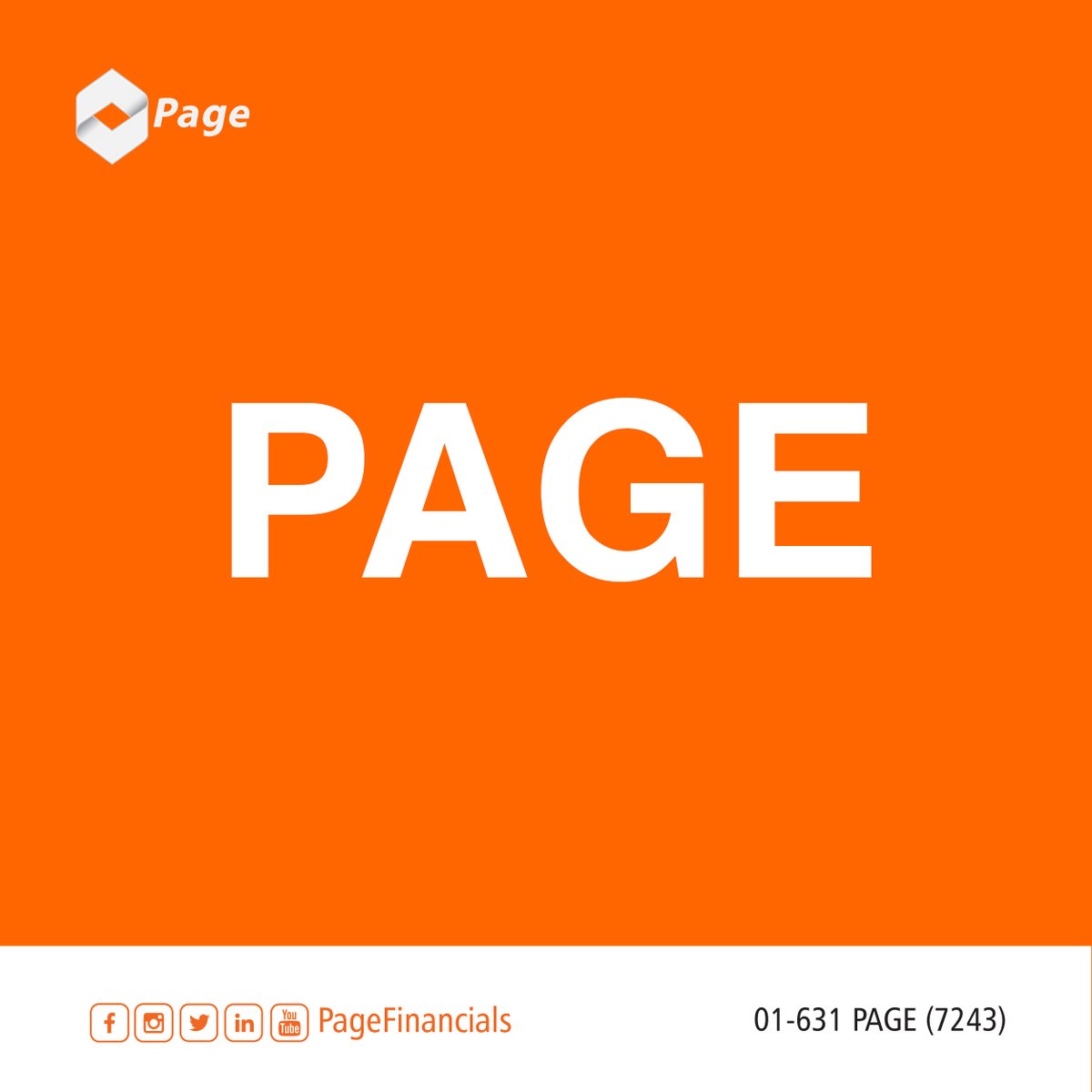 pagefinancials's tweet photo. Lets put your language skills to the test! Create a sentence using the word "PAGE"

#PageFinancials #Loans #ThursdayTeaser #Payment https://t.co/tK8WmXjYED
