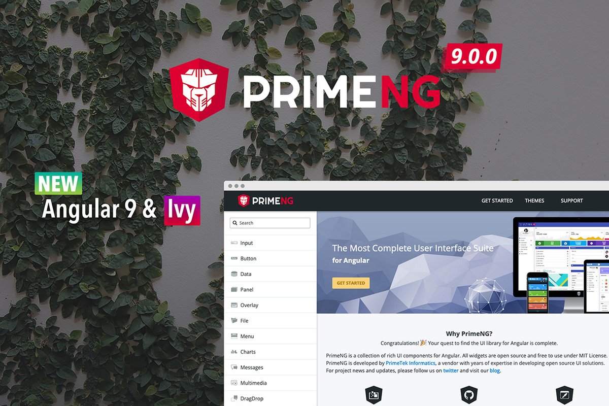 prime_ng's tweet image. Second release candidate of PrimeNG is now available with numerous quality improvements. #angular9

primefaces.org/primeng-9-0-0-…