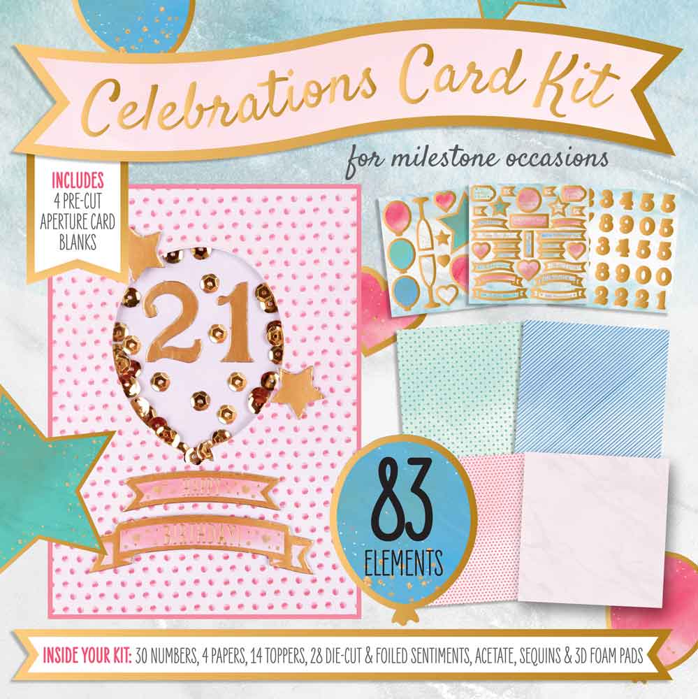 PapercraftE_mag's tweet photo. Issue 182 is on sale now! Bring in 2020 in style with our Celebrations Card Kit, including papers, toppers, foiled sentiments AND four pre-cut aperture card blanks. Buy yours from https://t.co/hGpoAvEFyo, large supermarkets or WHSmith #papercraftessentials #issue182 #crafting https://t.co/laBAt93FuG