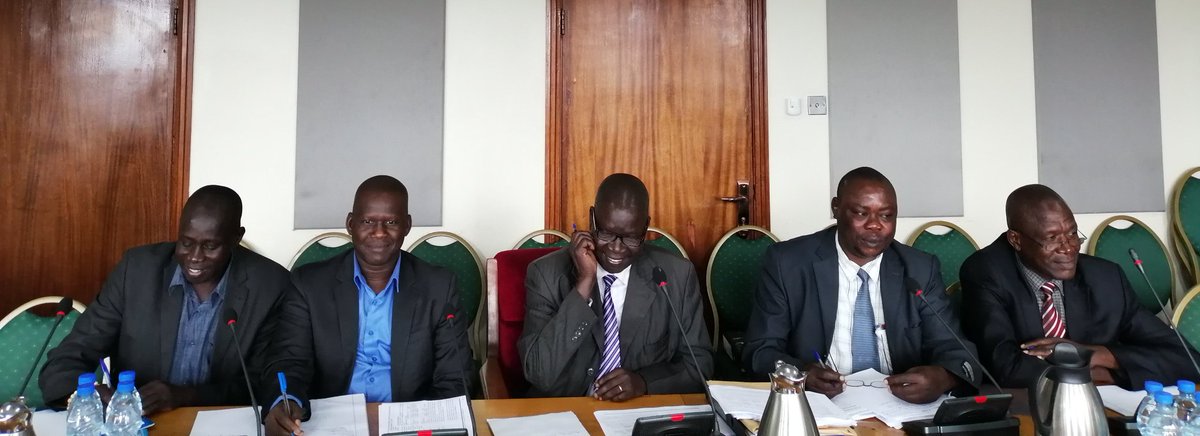pwatchug's tweet photo. Officials from Gulu University are before the Committee on Public Accountability to respond to the issue raised in the Auditor General's report for the year ended 30th June 2018. #PACUG https://t.co/4hOP50hqfK