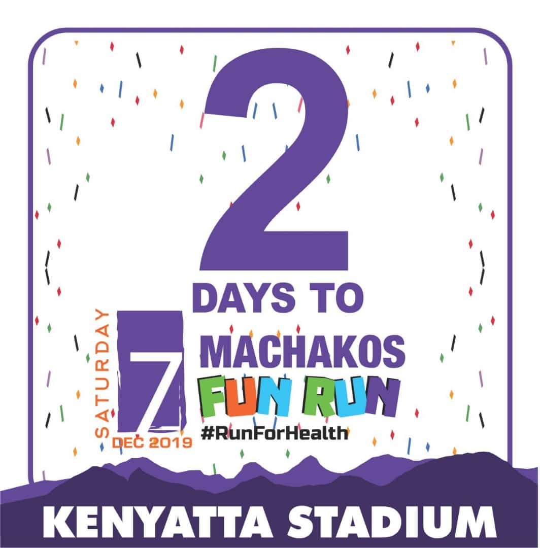 MachakosTourism's tweet photo. Only TWO days remain before we hit the road in this year's #MachakosFunRun! This year we are running to raise funds in support of @HOREC_Kenya. Have you registered? 

#RunWithUs #RunForHealth #MachakosFunRun2019 https://t.co/0OFO1h5Xz2