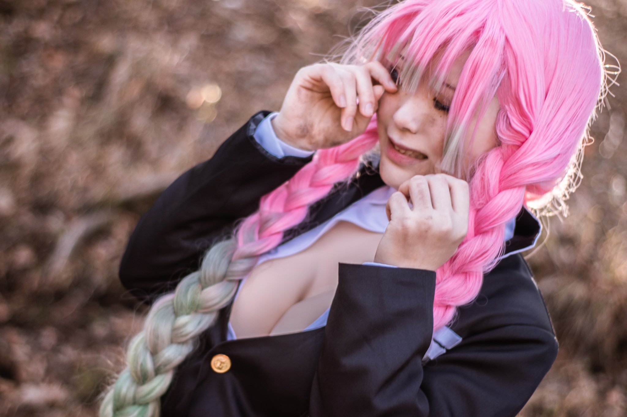 すずろく 低浮上 Cosplay 第14巻 123話 ネタバレ注意 鬼滅の刃 甘露寺 蜜璃 任せといて みんな私が守るからね Photo By ももか