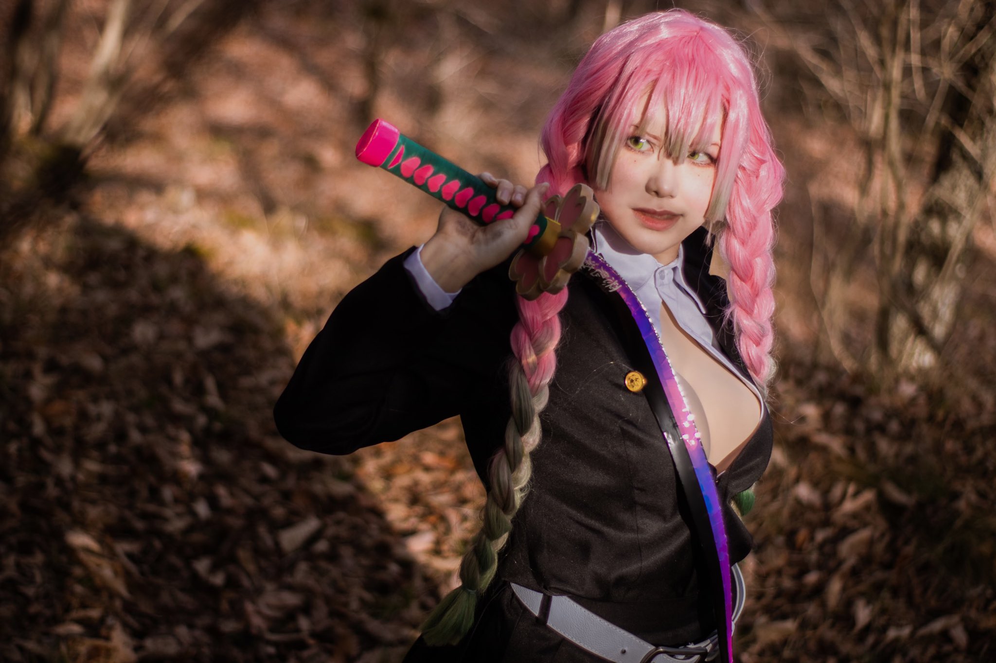 すずろく 低浮上 Cosplay 第14巻 123話 ネタバレ注意 鬼滅の刃 甘露寺 蜜璃 任せといて みんな私が守るからね Photo By ももか