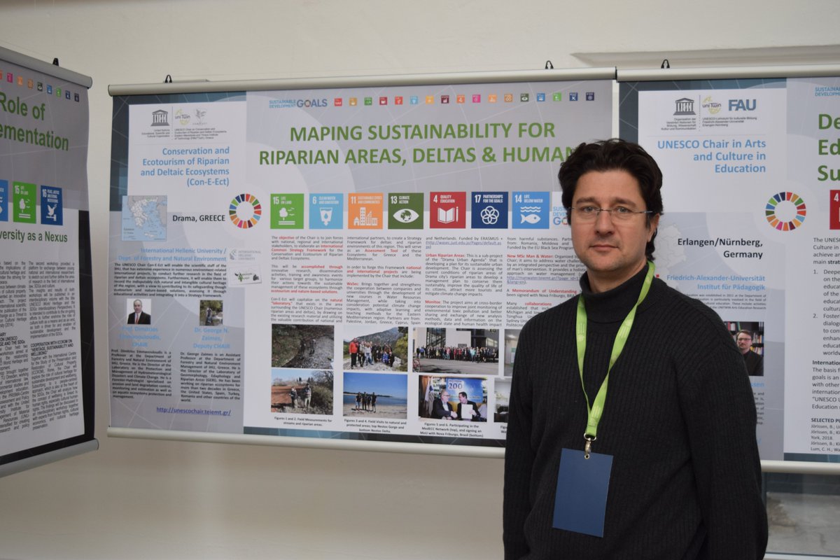 UnescoConeect's tweet photo. George Zaimes was invited to participate in the 1st INTERNATIONAL UNESCO CHAIR CONFERENCE LINKING EDUCATION, TRANSDISCIPLINARITY AND INTERNATIONAL PARTNERSHIP, 2nd - 4th of December 2019 Wuppertal, Germany https://t.co/l8w4SWbdjr