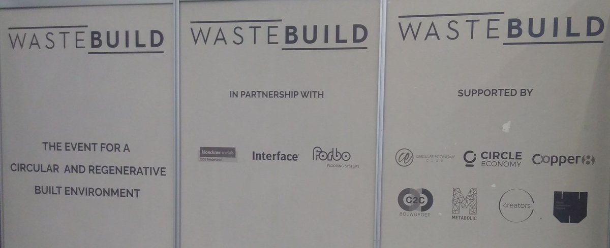 CecilevO's tweet photo. Ready to rock @WasteBuild this morning! Panel discussion on what government can do to accelerate the #circulareconomy and #circularconstruction @copper8_nl https://t.co/GW5OyOoAgt