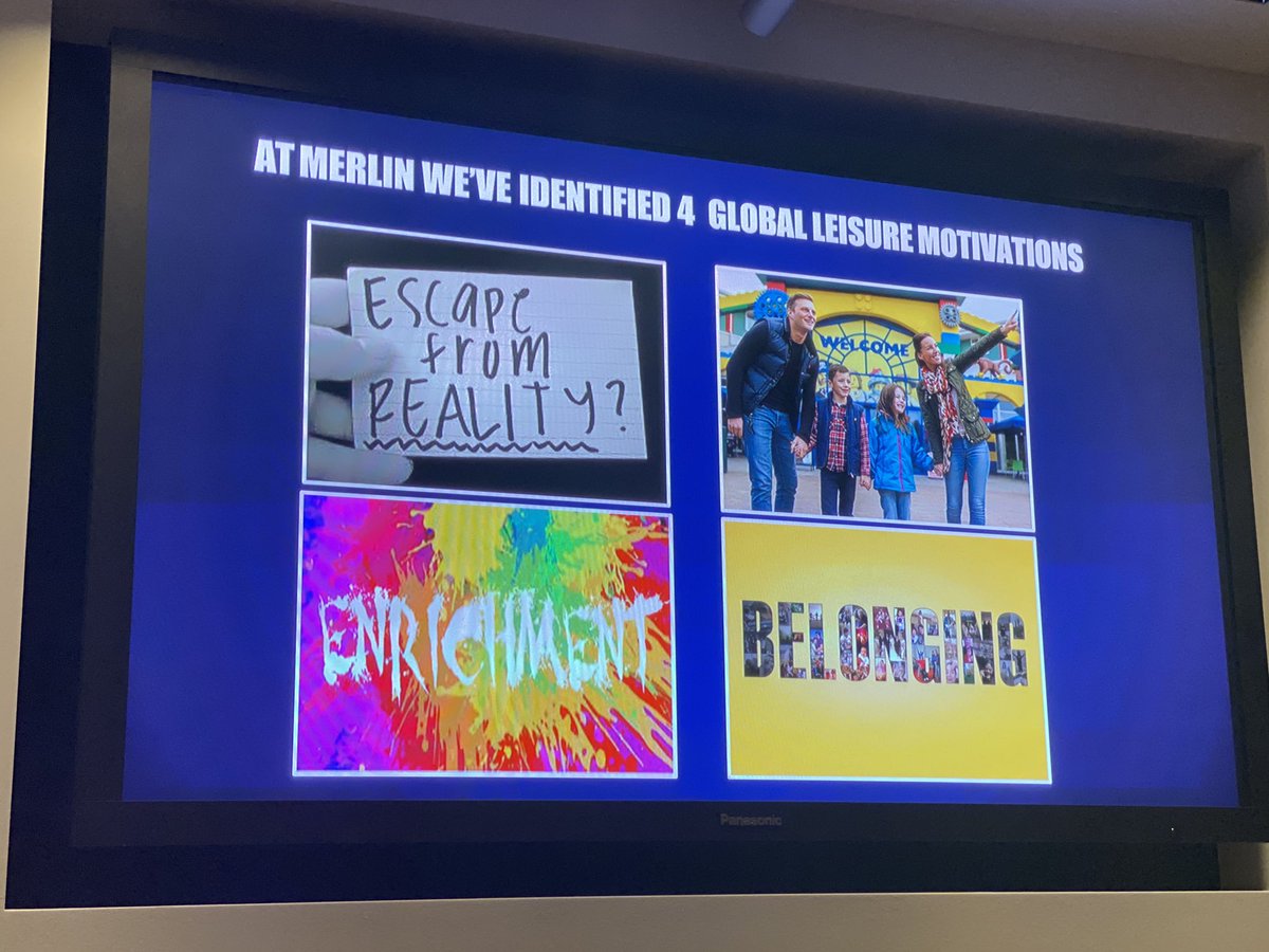 Blooloop's tweet image. Merlin Entertainment’s Fiona Eastwood “it’s about escapism for families- away from homework, stress, brexit, escaping from reality” #blooloopLIVE