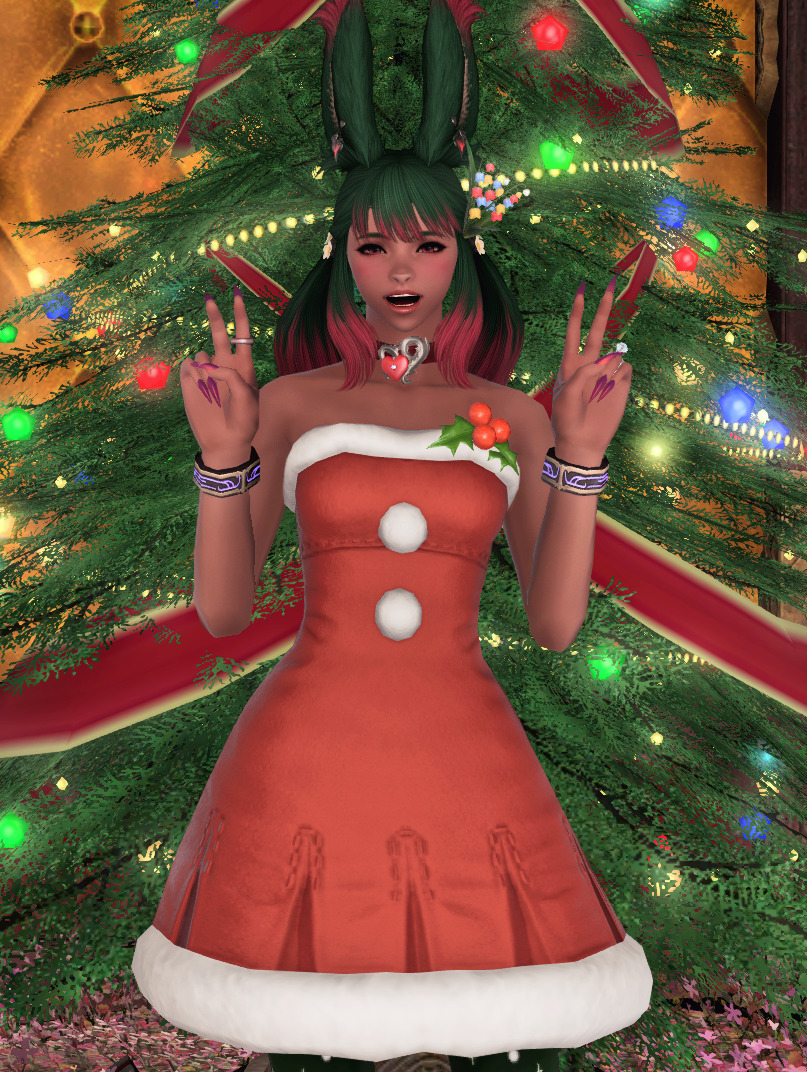 ffxiv christmas dress Starlight Attire