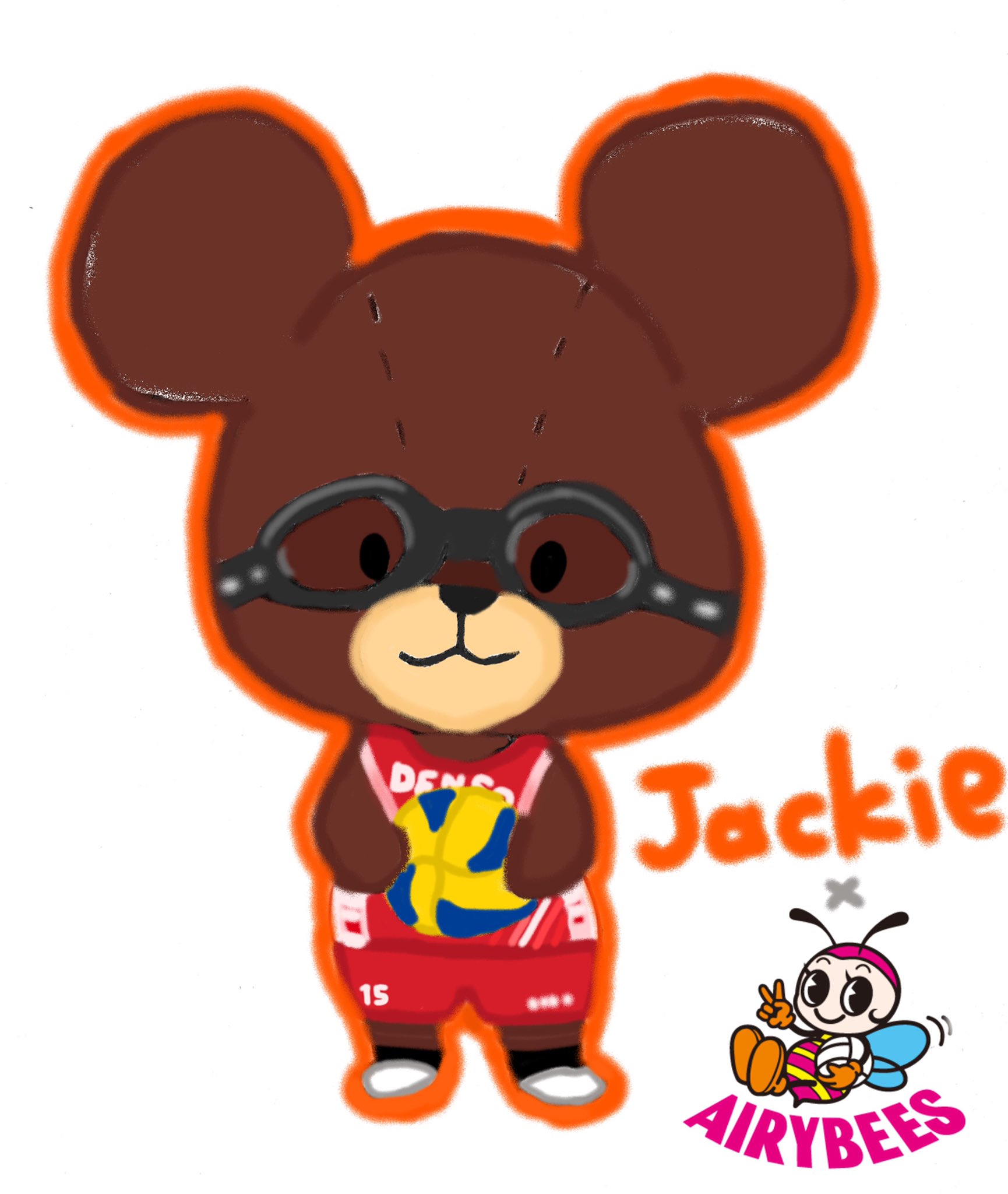 まう ジャッキー レイさん 鍋谷友理枝 イラスト 女子バレ絵部 くまのがっこう ジャッキー T Co Hqtnu4wzwv Twitter