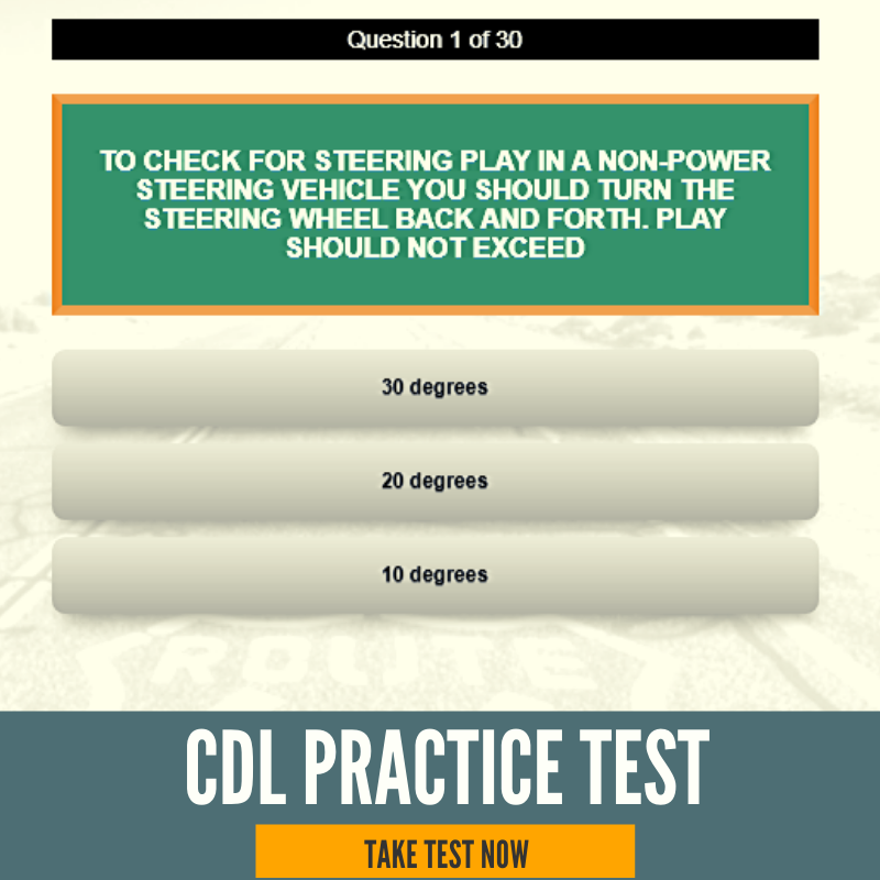 truckHEschool's tweet image. Learn how close you are to achieving your goal by taking this free CDL practice test.
Test Now! ow.ly/i0Vr50xmILj

#cdltest #practicetest #cdlwrittenexam #cdltraining #truckdriving