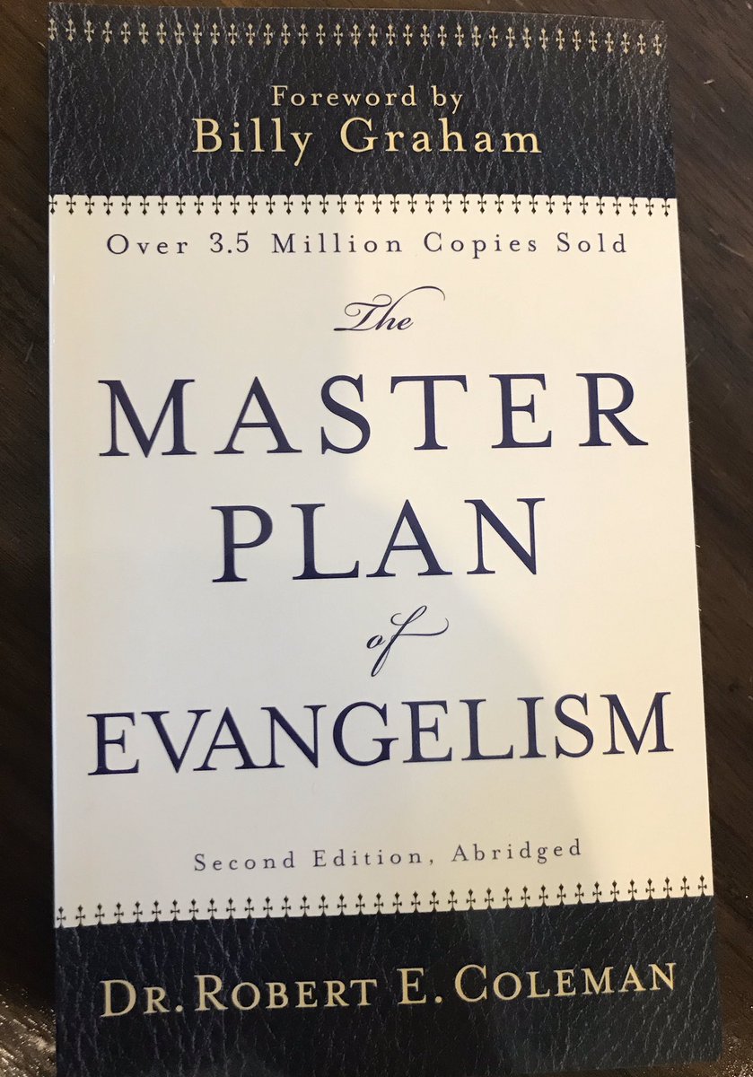 smurrell's tweet photo. In my opinion, this is the most important book (not called the Bible) ever written about discipleship. I’m reading it again. #4EStrategy https://t.co/Y9YF8Uaw1X