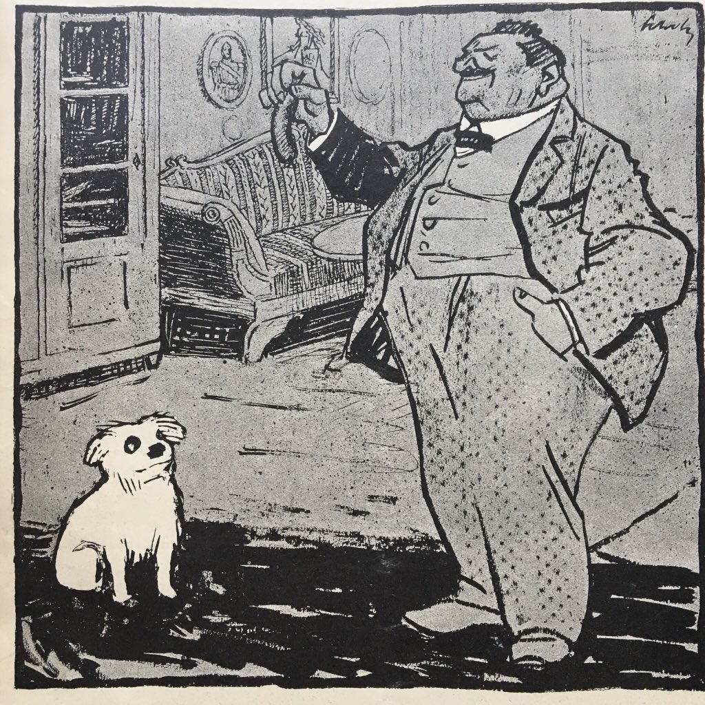 Tweet d'actualité, grâce à Wilhelm Schulz, 1908 