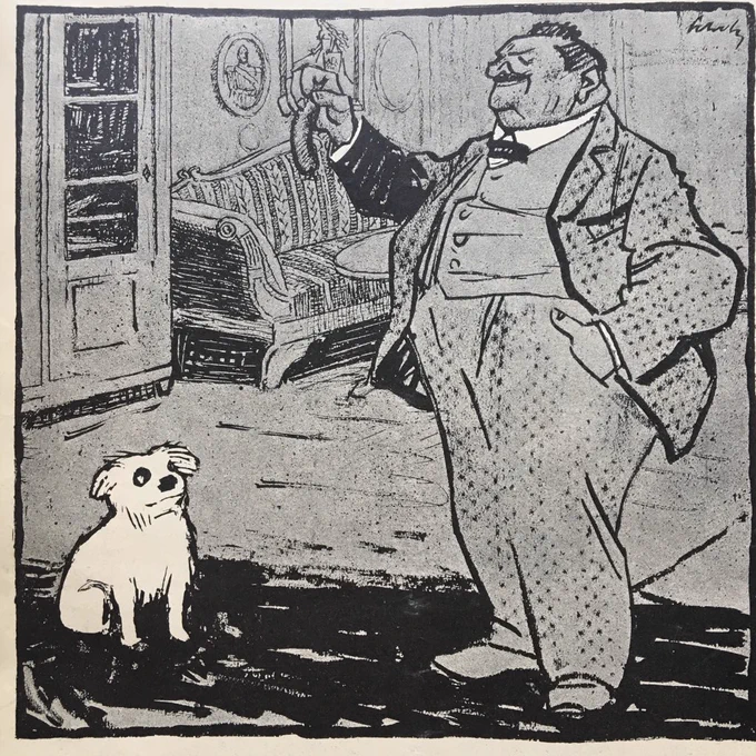 Tweet d'actualité, grâce à Wilhelm Schulz, 1908 