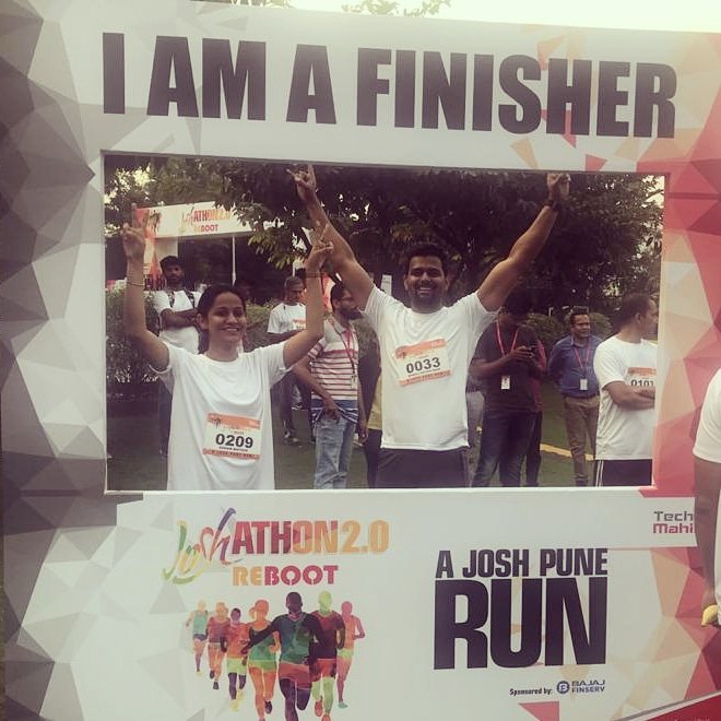 SonamMathur10's tweet photo. Joshathon2.0 REBOOT fun-unlimited. Love to be a part of techm. Completed 5kms runβ¨π₯³βοΈβοΈ
#lovetobetechm #ekatvam
#joshpune @tech_mahindra @JoshPune @josephjomon @jagdishmitra @Harsh_Soin @kalpanadivadkar @meenubagla https://t.co/bHjF4aUKN9
