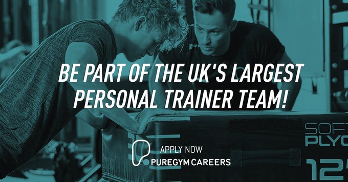 Join the team!
Are you a level 3 qualified PT? Want to know more on how you could apart of the Pure gym team?
Get in touch today!