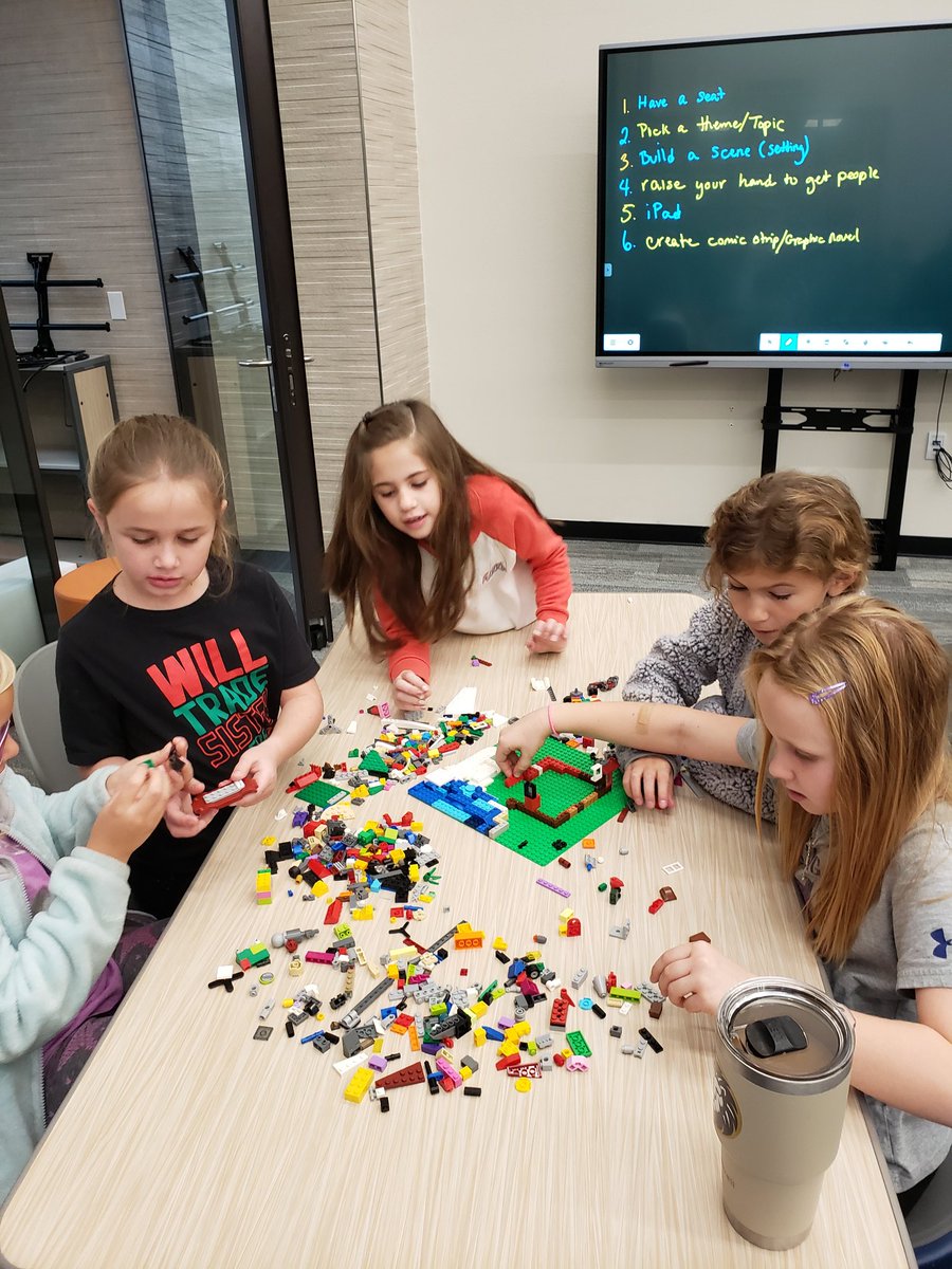 aim4lsu's tweet photo. #3rdgrade #makingdecembermagic setting their scenes! @LEGO_Education helps to make our stories come to life! #tcrwp @CBaker4Edu @CrainSadee @BrytneiRocha3 @LanceElementary https://t.co/xdDrXmxLsQ