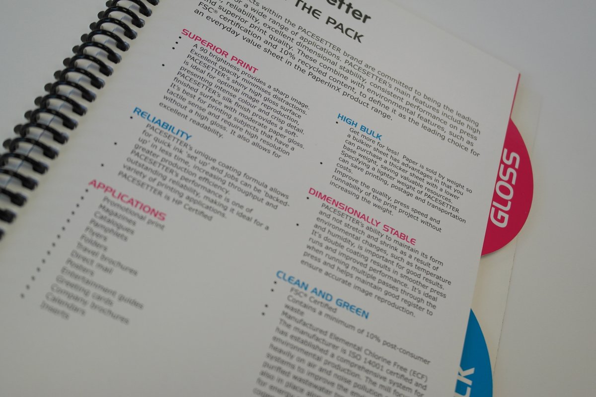 PrintProjLtd's tweet photo. We pride ourselves on being able to meet our clients print requirements no matter how complex, a good example can be seen here. This litho printed booklet features include; spot uv, foil blocking, die cutting, embossing and spiral binding. #kitchensink #litho #print https://t.co/FRy2ydWBnV