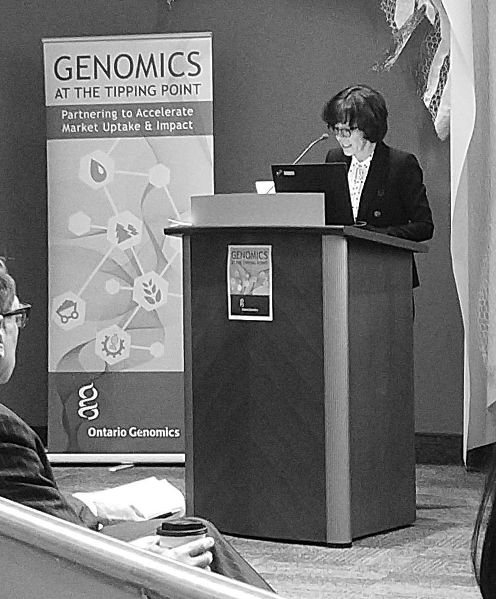 meyer_ann's tweet photo. Kicking off #ONGenomics2019 with @ONGenomicsCEO and @ontariogenomics https://t.co/TMsrRsv5gH