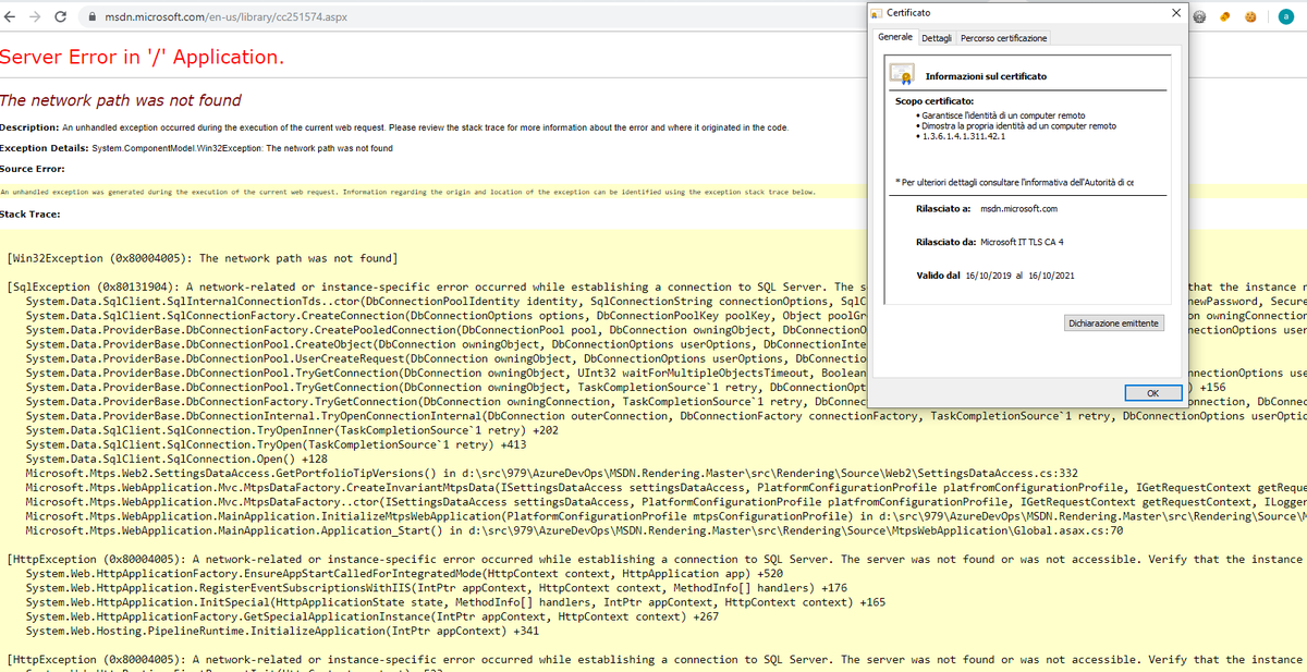 Hey MS MSDN folk, I suggest you to put at least <customErrors mode='RemoteOnly' defaultRedirect='customerror.htm'/> in your web.config