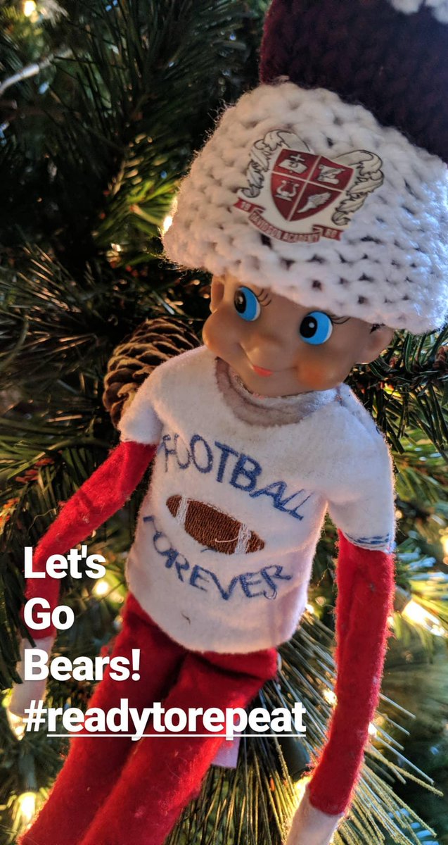 MicheleNiec's tweet photo. Prepared to defend. Ready to repeat. IT'S @BearsDavidson / @davidsonacademy GAME DAY!! #BlueCrossBowl @tennesseetech #BeatUSJ 🏈🏈🏈 https://t.co/icRdNkr4Dl