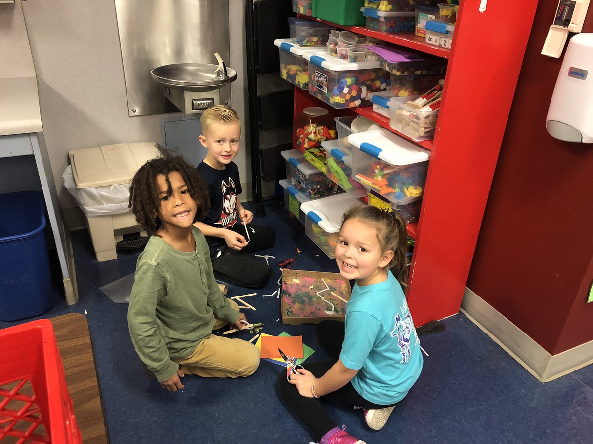 beckag85's tweet photo. We are hard at work on our a-maze-ing magnet mazes! Our 2nd STEAM project of the year! https://t.co/dn6uYDTnk2