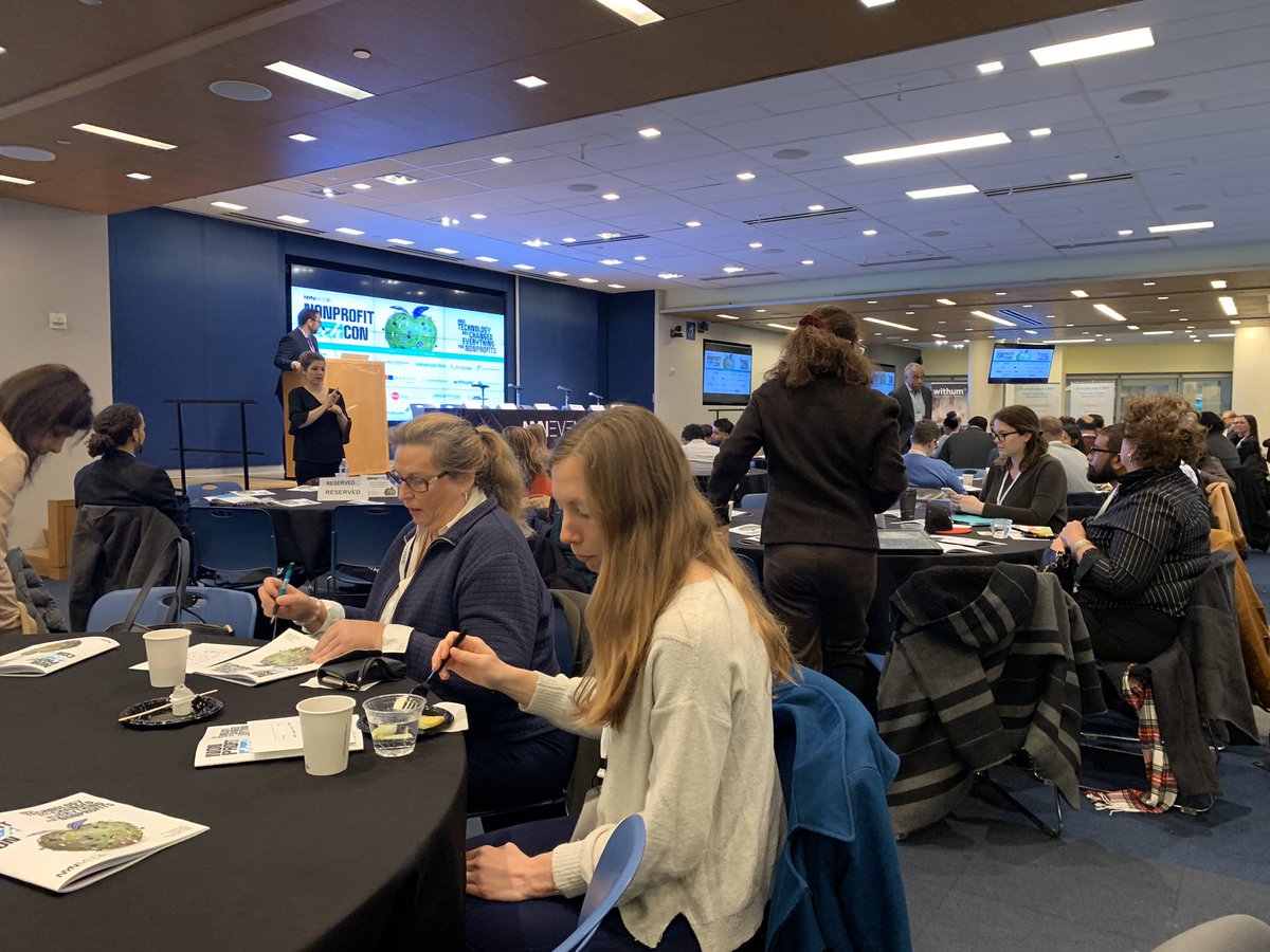 VolunteerNYnow's tweet image. Investigating how technology has changed nonprofits with @NYN_media this morning #techcon2019 #wallstreet
