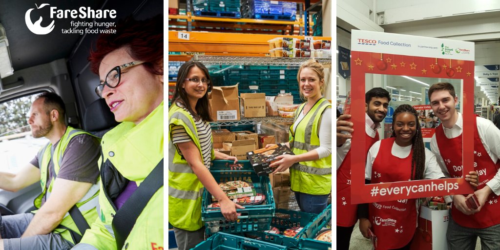 Happy #InternationalVolunteerDay We want to say thank you to everyone who has helped us bring food to people in need over the last 12 months 🙌 There is still time to make a difference this December. Follow the link to sign up today 👉 buff.ly/2JoCOb4 #FoodHeroes