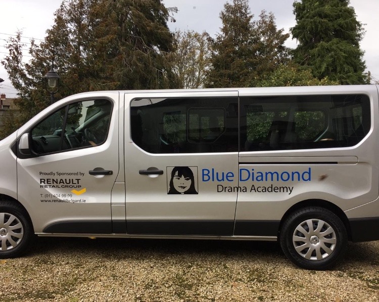 The big reveal... our blue diamond bus has arrived. Can’t thank @RenaultBelgard  and <a href="/renaultireland/">@renaultireland</a>  and @bluebirdhealthcare enough!!! What a Christmas surprise 😊.