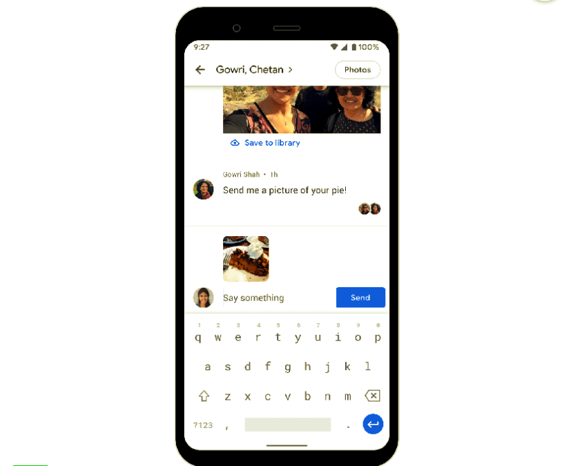 iPhoneHackx's tweet photo. New Chat Feature Makes it Easier to Share Pictures on Google Photos https://t.co/aiofiYwPMf #newchat #googlephoto https://t.co/CVzr8oxV3G