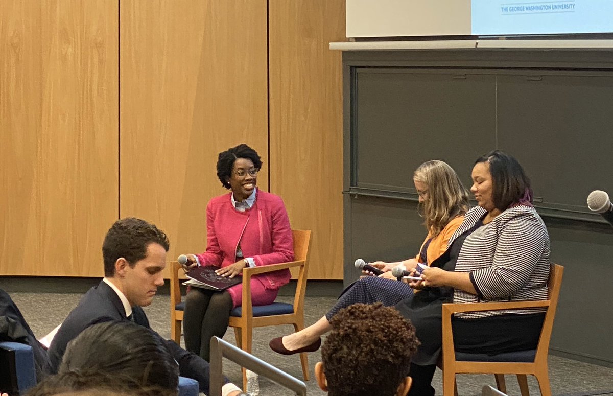 Enjoyed Congresswoman <a href="/LaurenUnderwood/">Lauren Underwood</a>’s lecture on her work with <a href="/BMHCaucus/">Black Maternal Health Caucus</a>. Excited to hear her challenge #nursingstudents to be explicit in their publications about policy changes they believe are needed to addess #SDOH and #disparities among women of color. <a href="/Campaign4Action/">Campaign For Action</a>