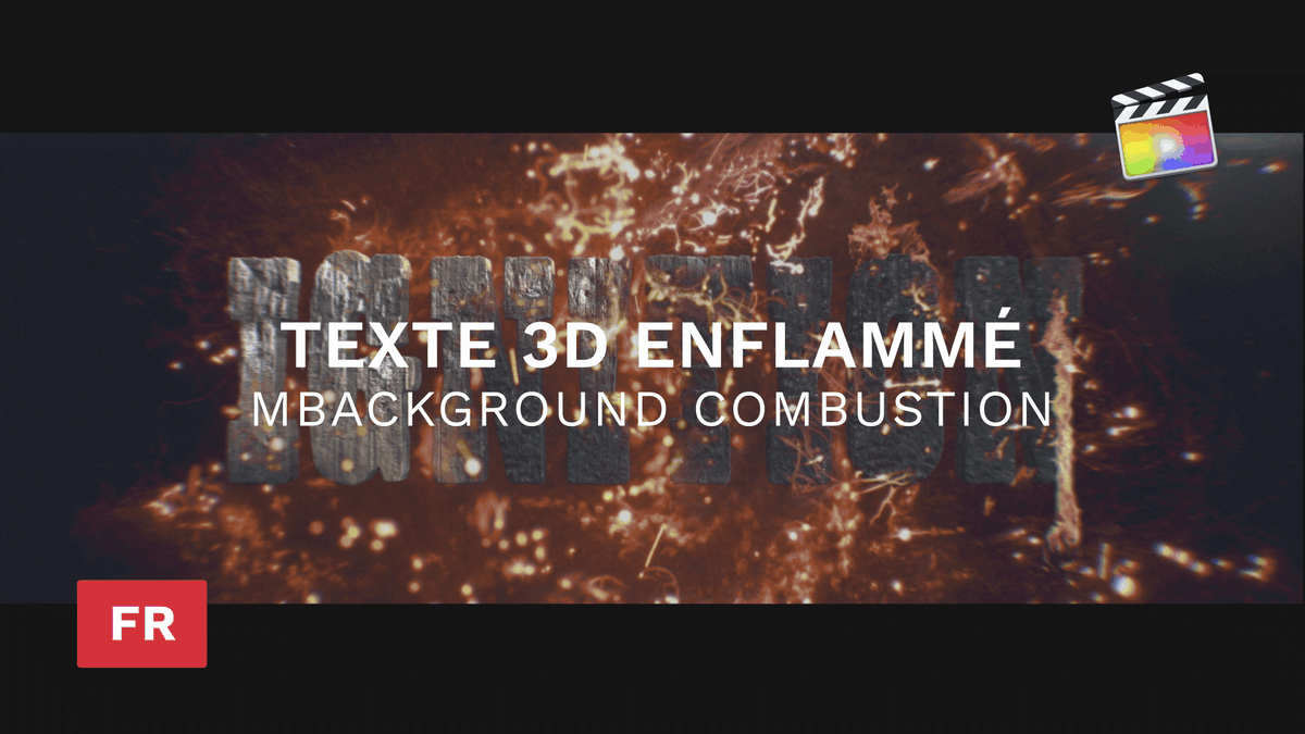 YAKYAKYAK_FR's tweet photo. Le froid s’installe, pour se réchauffer un tutoriel sur l’embrasement d’un texte 3D dans #FCPX avec #mBackground Combustion de @motionVFX ! #compositing #3D #MotionGraphics  #Mograph #editing #mfilmlook https://t.co/NKYx5bD99z https://t.co/QhWIRSwkiC