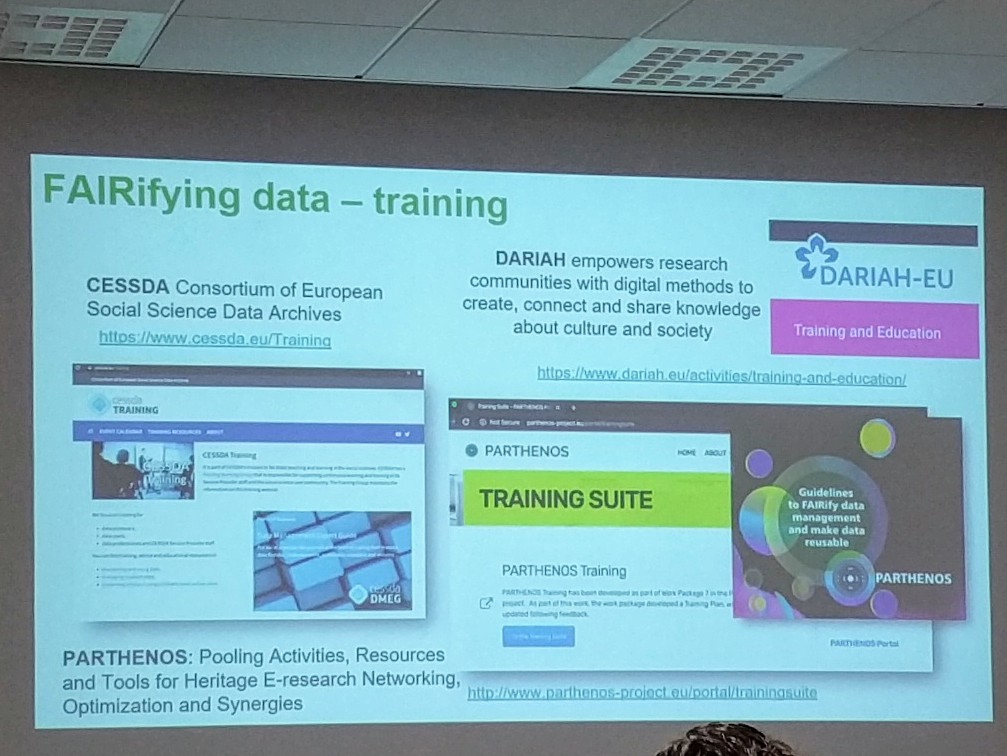 JennyOLibrarian's tweet image. A nice mention for @CESSDA_Data Data Management Expert Guide. #DPASSH #dpassh2019 #fairdata cessda.eu/Training/Train…