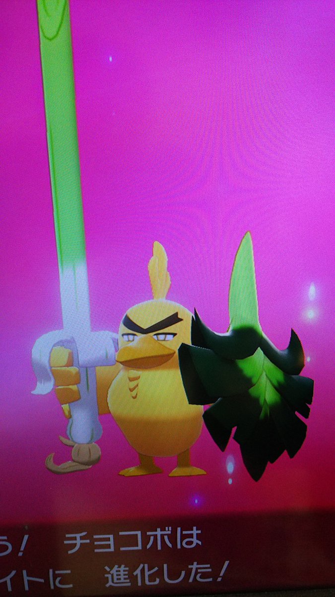 老師ゲームちゃんねる Sur Twitter うちの嫁です ネギガナイト 色違いポケモン ポケモン剣盾 色違いに感謝