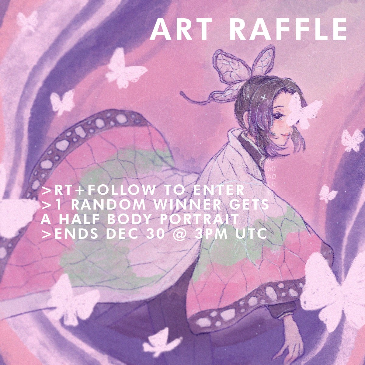 komomorebi's tweet photo. [ART RAFFLE]
to celebrate december being my birth month + I recently hit 14K here &amp; 1,4K on instagram 🐥🔪✨
✨RT + follow to enter
✨1 winner will get a half body portrait (something like the sample)
✨Ends dec 30th @ 3PM UTC
Good quack!! 🧡

PS you can also join this on insta✨ https://t.co/PM3rVvANG1