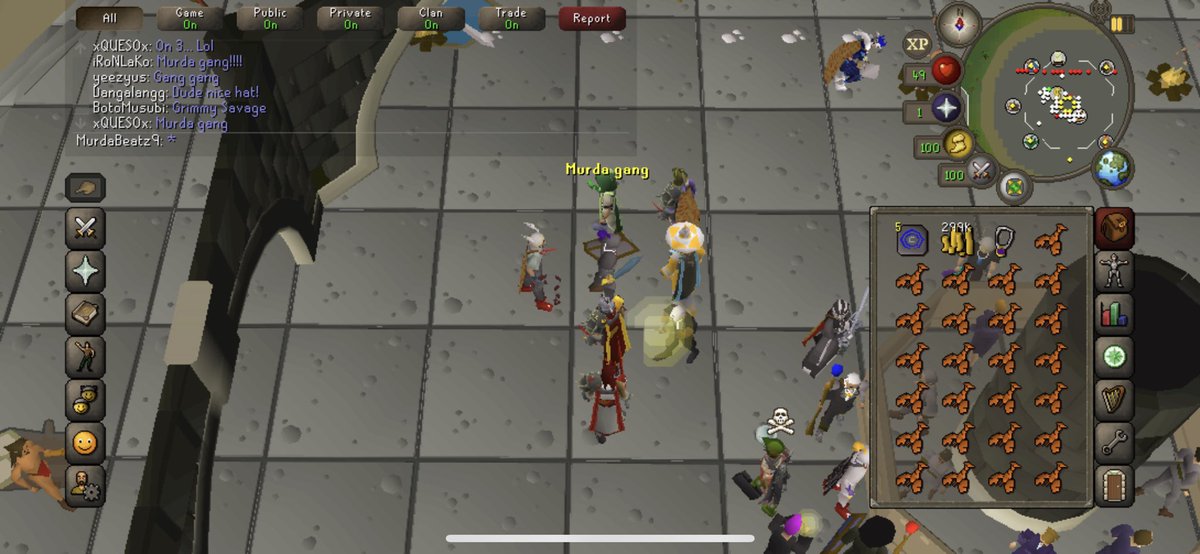 murdabeatz's tweet photo. Playing runescape with the gang https://t.co/N4CvdSgnx5