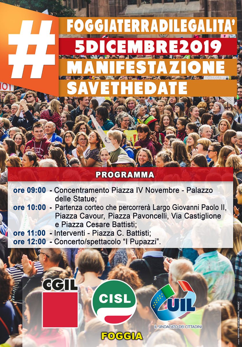 UIL_comunica's tweet photo. @UILofficial @Gianniricci10 #FOGGIATERRADILEGALITA' https://t.co/k7AlzFuGca