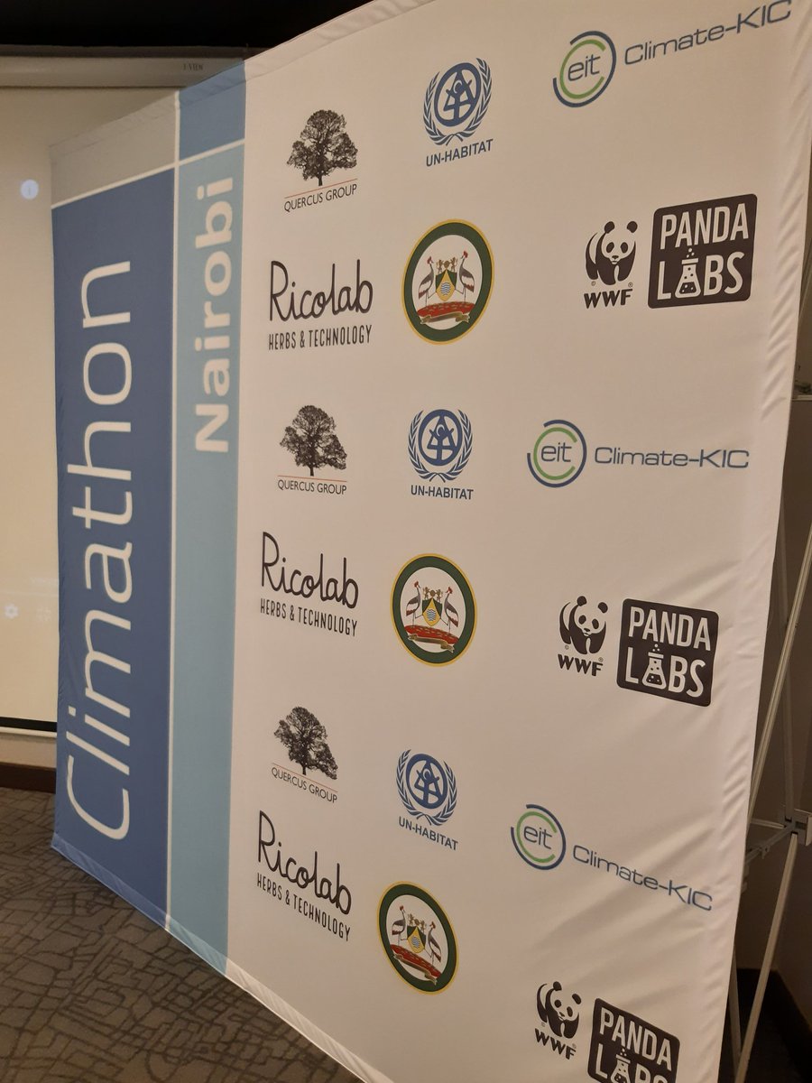 Drconfrey's tweet photo. At #ClimathonNairobi. Can your idea solve Nairobis Challenges? Lets make the city a better place. @QuercusGroup @UNHABITAT @WWF_Kenya #PandaLabs #RicoLab @NairobiCityGov https://t.co/cNdFuwx7A4