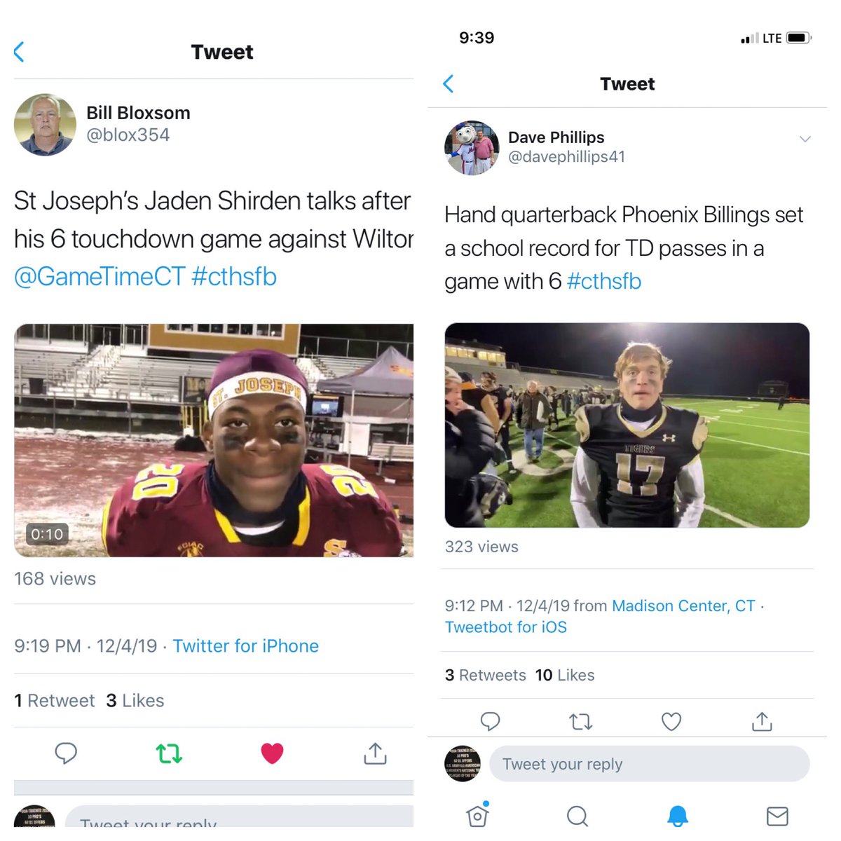 breakoutathlete's tweet photo. 6 TDS. Each.
My guys @shirden_20 & @BillingsPhoenix playing 0 games.
Congrats fellas. Right back at it today. #BOAWAY https://t.co/WroCbguplE