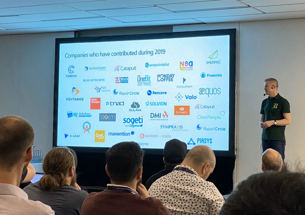 Sherpasgroupab's tweet photo. We are once again mentioned as contributors to Microsofts #PnP open source project for SharePoint and Teams among other things. Thank you @vesajuvonen. https://t.co/x3ctOo9k9n