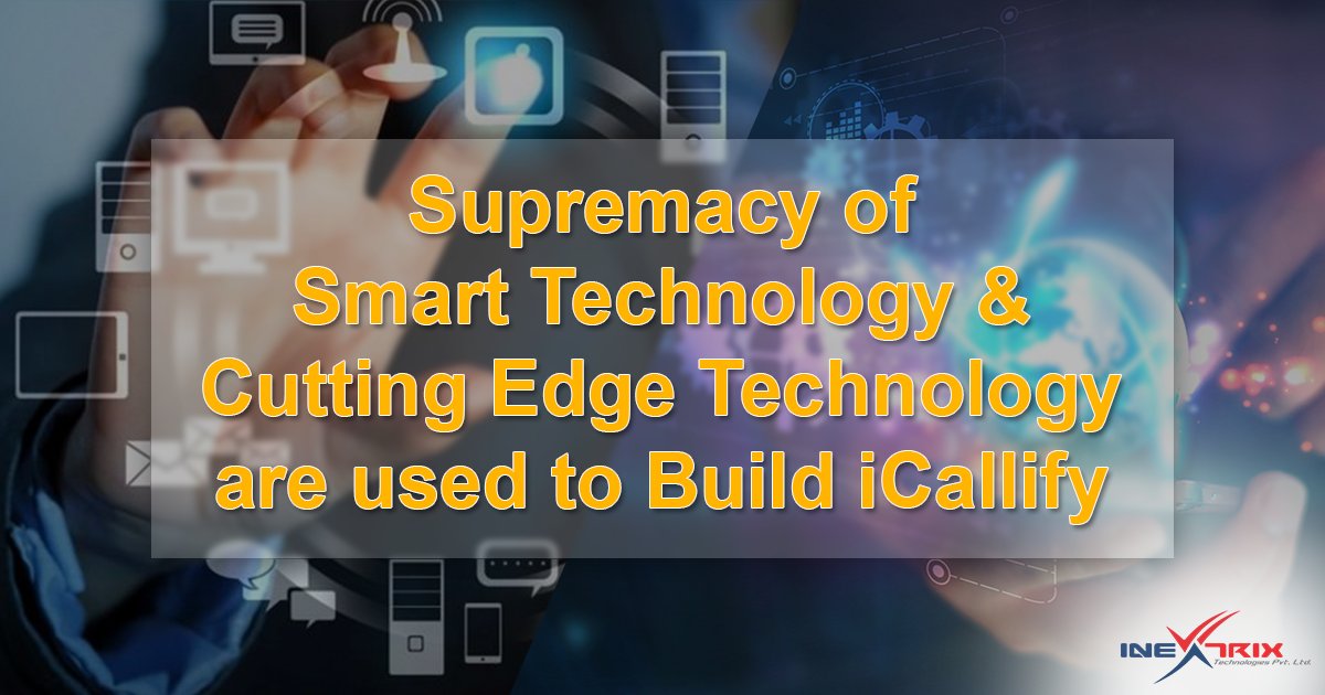 Inextrix's tweet photo. iCalliify is built by using supremacy of cutting edge & smart technology. Know more about it here: https://t.co/hejQ66VhXw
#iCallify #dialer #callcentersoftware #callcentersolution #intelligentcallcentersoftware #callcenter #Technology #AI #smart #Cuttingedge https://t.co/V0RL5qs4zn