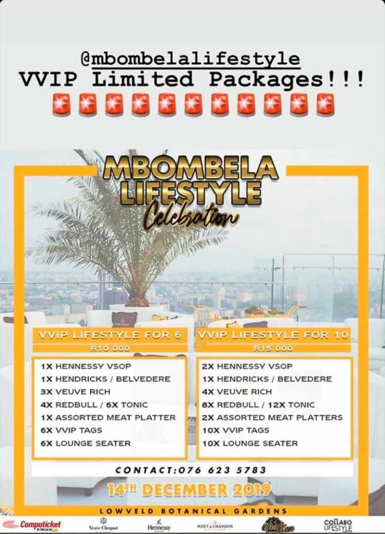 Nthxbie's tweet photo. Ya'll definitely don't want to miss this one #MbombelaLifestyle
VVIP packages available check the prices below 💃💃 https://t.co/sm329ZTs8p