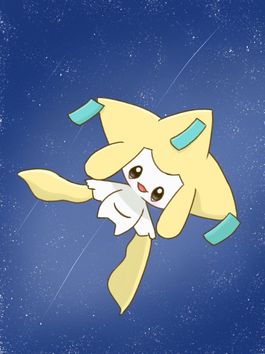 うる ポケモン ポケモンイラスト ジラーチ テスト期間で絵描けないから前描いたやつのせる T Co Drtq1tfr6n Twitter