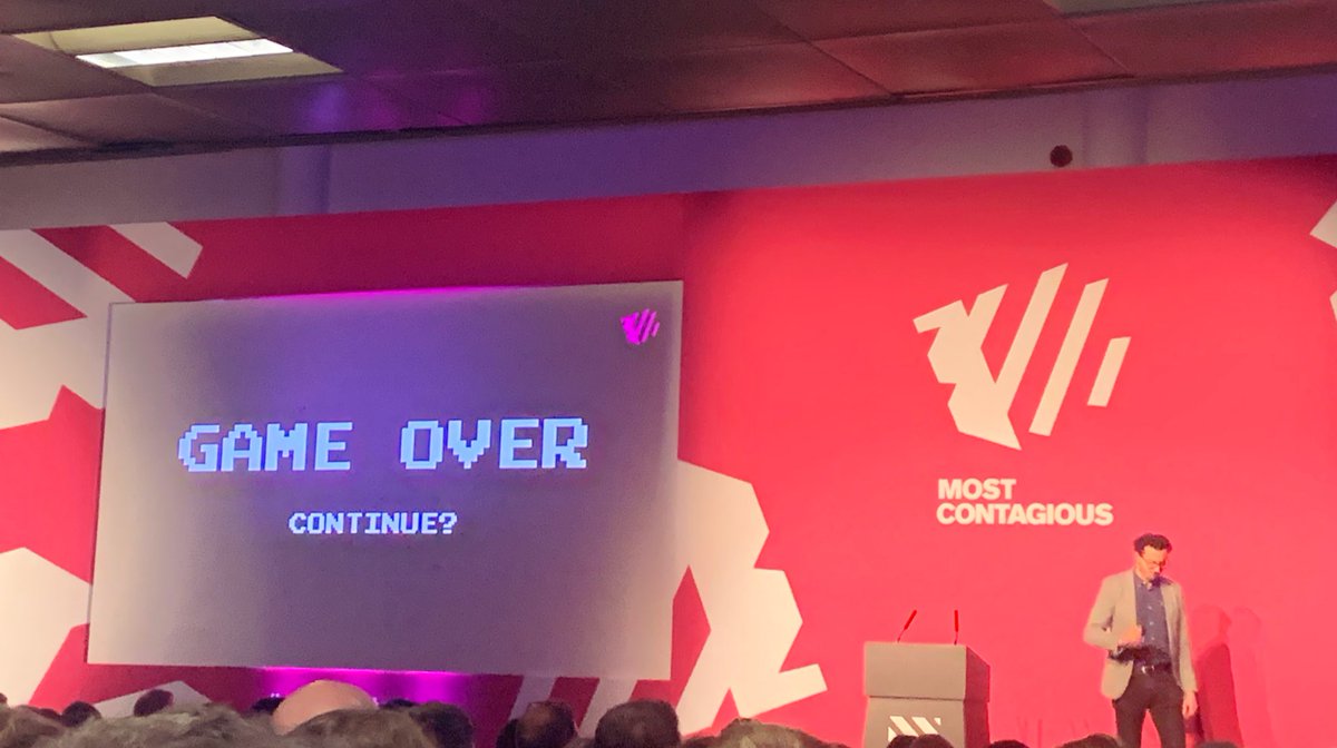 ballyburton's tweet photo. From FOMO to FOMMO (Fear of Missed Marketing Opportunities), having a blast at #MostContagious @contagious @LaraRendell https://t.co/WjnwWioRTr