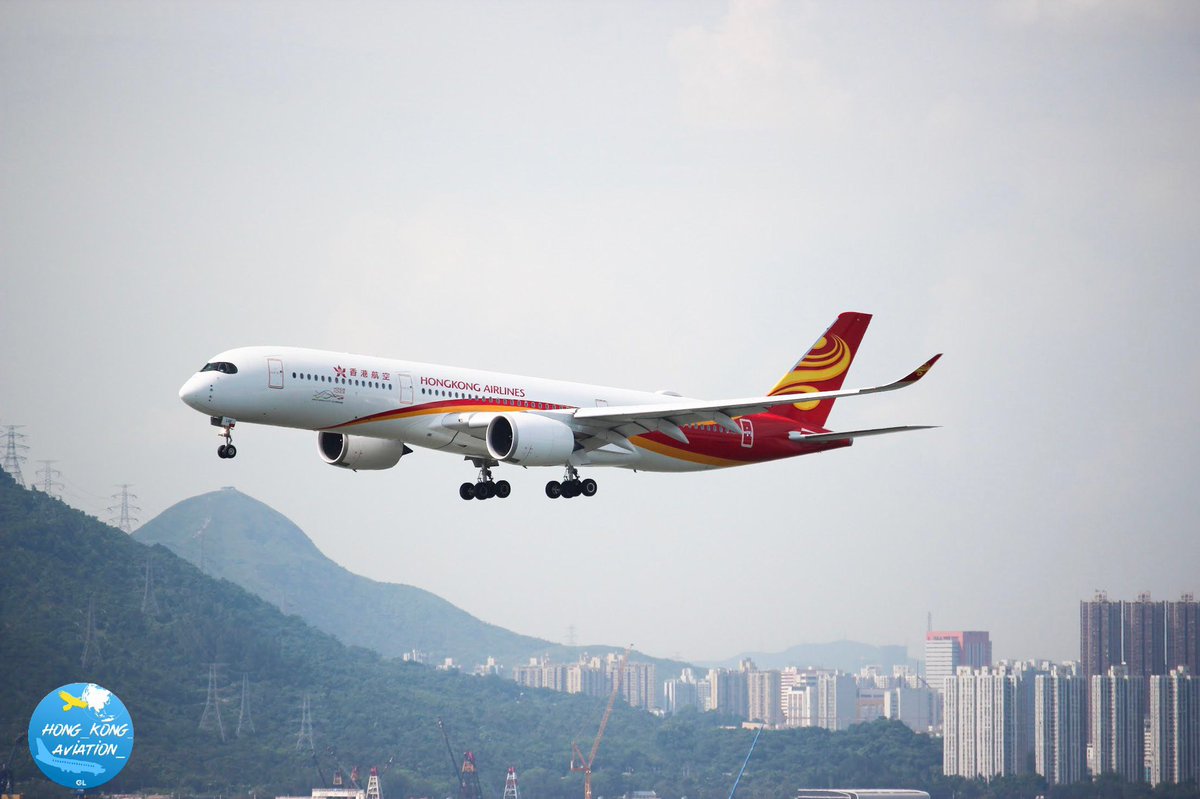 AviationHKG's tweet photo. 🇭🇰Hong Kong airlines
 🛫A350-941
✈️B-LGE
🛬Normal Livery =============================================
#hongkongairlines 
#hx 
#a350
#a350900 
#a300 #a310 #a320 #a340 #a350 
#b707 #b717  #b737 #b747 #b757 #b767 #b777 #b787
#cathaypacific #cx #hongkong #hk https://t.co/RYWLiAMms7