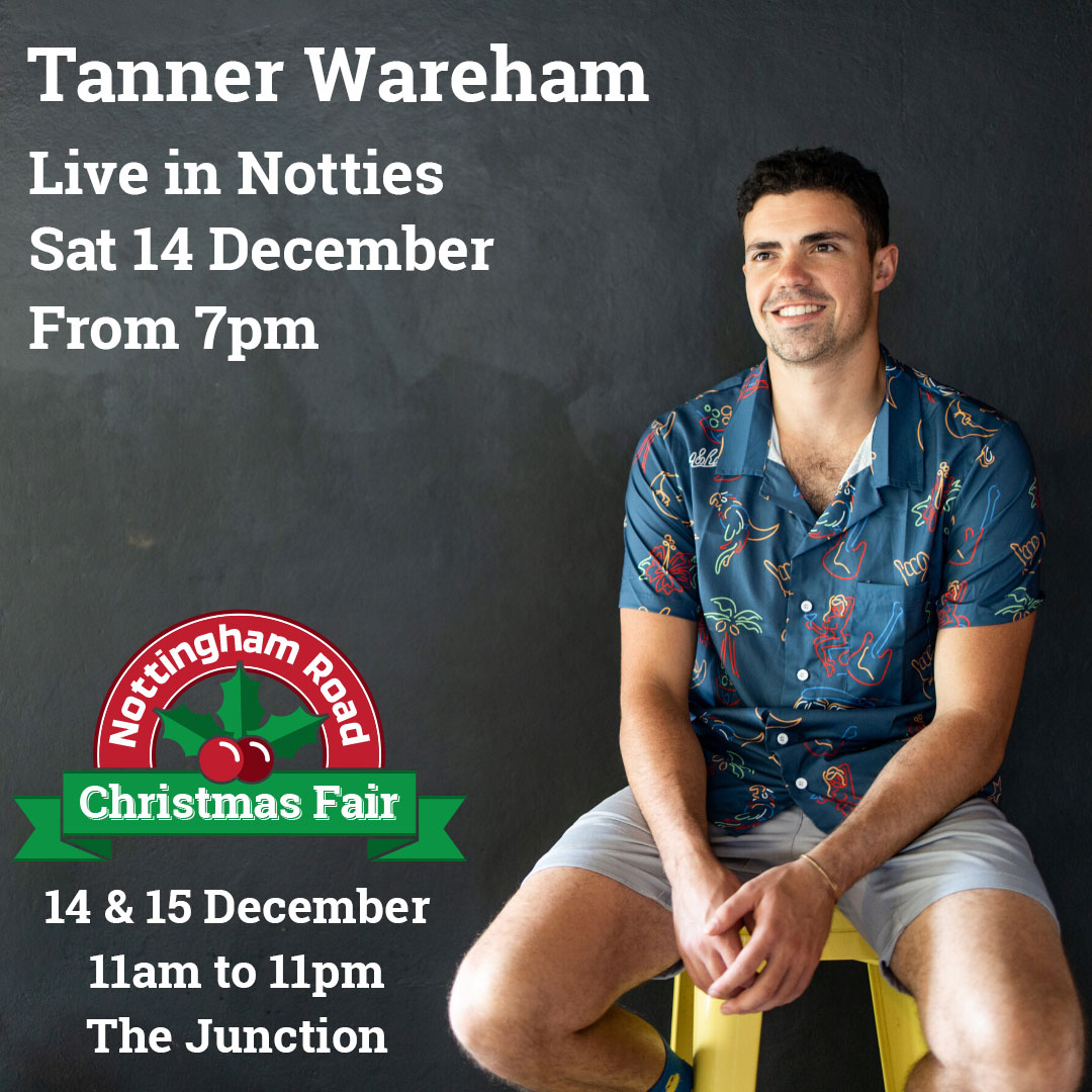 ExpNotties's tweet photo. The Nottingham Road Christmas Fair is fast approaching (14 &amp; 15 December). If you need more reasons to come other than great gifts and food, great beer and gin, and children's activities, have a little listen to this talented man at https://t.co/KWSyQzl7zX https://t.co/aAXpoQLGFO