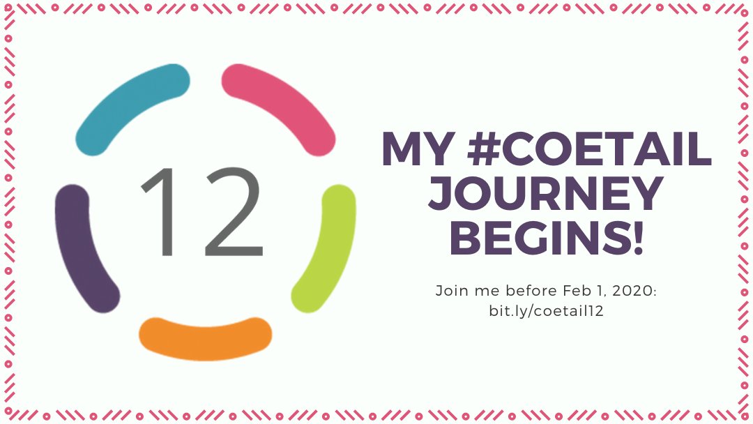 JulijaBlium's tweet image. I am excited to announce! #COETAIL &amp;amp; #EduroLearning