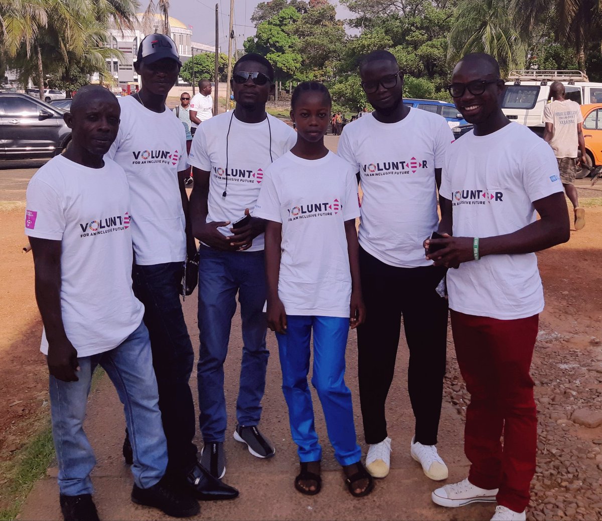 kaniog's tweet photo. Young volunteers gathering for the celebration of IVD 2019 in Liberia. Indeed, we are inspiration in action. @UNV_ROWCA @UNVolunteers #volunteer4inclusion #IVD2019 @UN_Liberia @UNDPLiberia @UNDPAfrica https://t.co/HTvuRPyta6